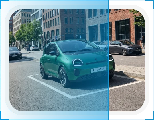Scan d'une annonce de voiture