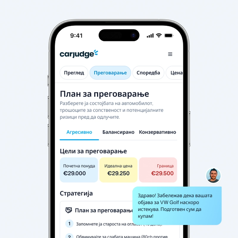 Почнете да преговарате