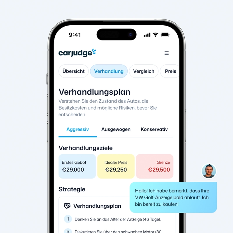 Verhandlung beginnen