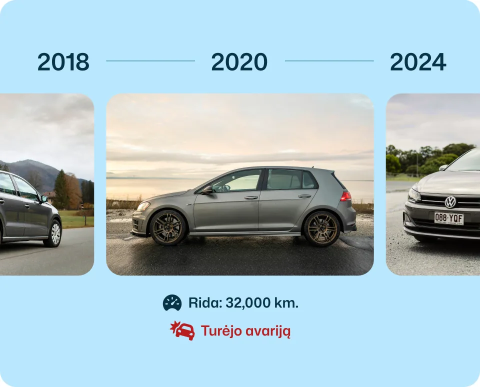 Ieškome jūsų automobilio